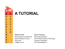 Evolutionary Robotics - uni