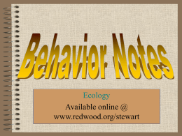 BehaviorNotes06 - Redwood High School