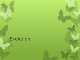 Evolution - Dickinson ISD