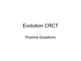 Evolution CRCT - Effingham County Schools