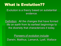 What is Evolution??