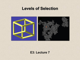 E3_Levels_2011Part 1 - MicrobialEvolution.org