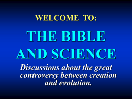 0. introduction - Sciences and Scriptures