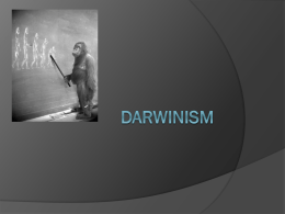 Darwinism - smithlhhsb121