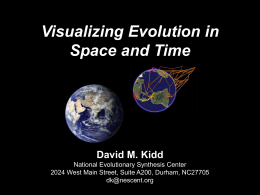 The Scale of Evolution - Duke Univ. Visualization Technology Group