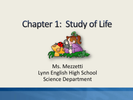 Chapter 1 PPT - Bulldogbiology.com