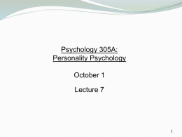Slide 1 - UBC Psychology`s Research Labs
