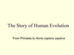 Human Evolution - Earth-G9