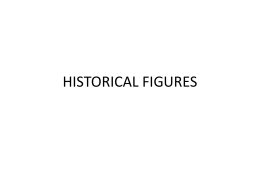 HISTORICAL FIGURES
