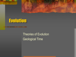 Evolution - ISGROeducation