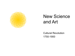 New Science and Art