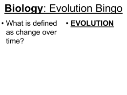 Evolution Bingo - Cloudfront.net