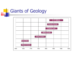 Giants of Geology - BioGeoWiki-4ESO