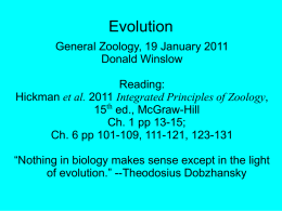 Evolution - Donald Edward Winslow