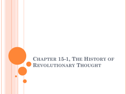 15-1 History of Evol Thought