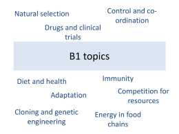 Revision powerpoint for B1