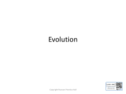 Evolution ch 15 student notesx