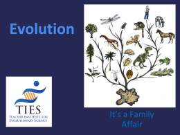 Evolution - Richard Dawkins Foundation