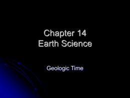 Chapter 1 Earth Science