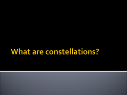 What are constellations? - Red Hook Central School District