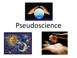 Pseudo Science - MrSimonPorter