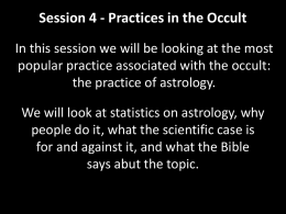 Session 4 – Practiced in the Occult – Edited