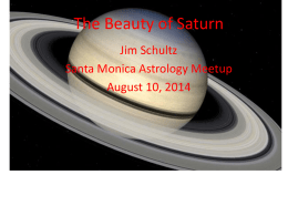 The Beauty of Saturn