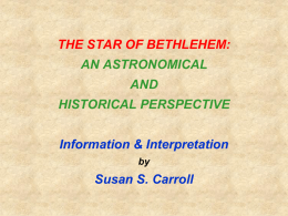 Star of Bethlehem PowerPoint