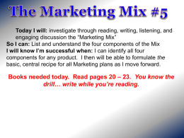 5 - Marketing Mixx