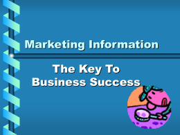 Marketing Research PowerPoint