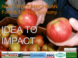 Northwest Michigan - Michigan Economic Development Corporation