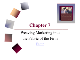 Chapter 7 PowerPoint - UCO College of Business