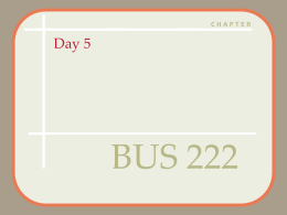 BUS222day6