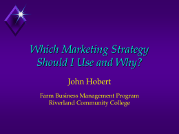 Which Marketing Strategy Should I Use and Why?