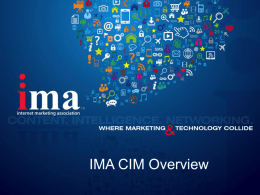 CIM Review - Internet Marketing Association