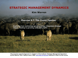The Dynamics of Strategy Core Concepts