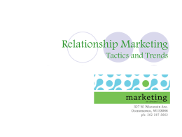 Relationship Marketing - MOD Marketing | Small Business
