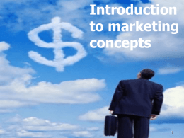 ###The Marketing Mix - PowerPoint Presentation