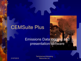 CemSuite - Envirosoft Website