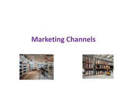 Marketing Channels - @@ Home