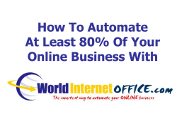 How To Automate Your Online Business With
