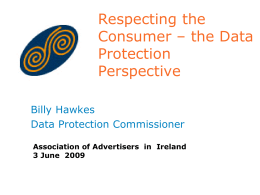 Data Protection - Association of Advertisers in Ireland