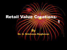 Retail Value Creations