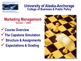 Product - College of Business and Public Policy