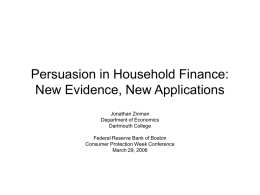 Persuasion in Household Finance