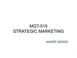 Lecture 20- Marketing Mix
