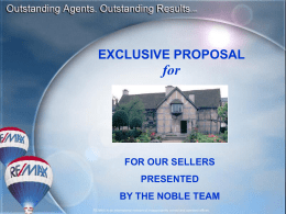 Our Mutual Objective is Selling Your Home