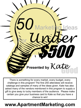 50 Marketing Ideas For Under $500