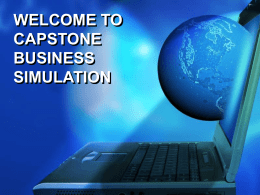 Intro to Capstone
