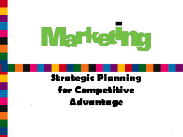 Marketing Planning Marketing Plan - Parkway C-2